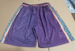 NBA Phoenix Suns fashion design shorts Violet imprimé